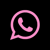 whatsapp rose black